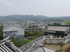 shiroishi castle view